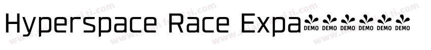 Hyperspace Race Expa字体转换